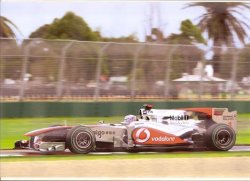画像1: 2010年　オーストラリアGP A4サイズ　マシン　フォト　McLAREN　 (Ｊ．バトン）