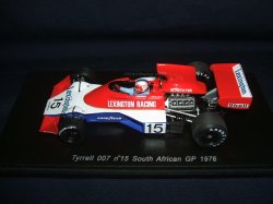 画像1: シグナス特別価格●新品正規入荷品●SPARK1/43 TYRRELL 007 South African GP 1976 (I.Scheckter) #15
