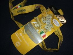 画像1: 希少●配布時元箱入り● 2011 イタリアグランプリ使用済み　パドッククラブパス　（配給先Santander) SUNDAY