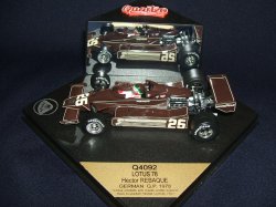 画像1: セカンドハンド品●Quartzo1/43 LOTUS 78 GERMAN GP 1978 (H.REBAQUE)