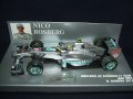 新品正規入荷品●PMA1/43 MERCEDES GP PETRONAS F1 TEAM MGP W02 (N.ロズベルグ）　2011