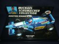 セカンドハンド品◎PMA1/43 BENETTON RENAULT B195 BRASIL GP 1995 (M.シューマッハ）