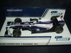 画像1: 新品正規入荷品●PMA1/43 WILLIAMS COSWORTH FW33 (P.マルドナド） 2011