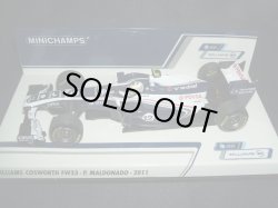 画像1: 新品正規入荷品●PMA1/43 WILLIAMS COSWORTH FW33 (P.マルドナド） 2011