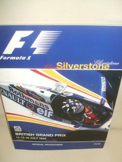 画像1: セカンドハンド品●1995 F1世界選手権 イギリスGP公式プログラム　(状態：特Ａ） 