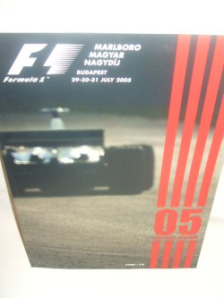 画像1: セカンドハンド品●2005 F1世界選手権 ハンガリーGP公式プログラム　(状態：特Ａ） 