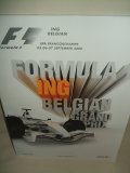 セカンドハンド品●2008 F1世界選手権 ベルギーGP公式プログラム　(状態：特Ａ） 