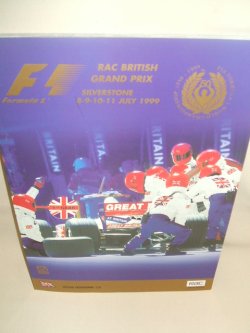 画像1: セカンドハンド品●1999 F1世界選手権 イギリスGP公式プログラム　(状態：特Ａ） 
