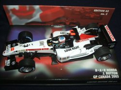 画像1: セカンドハンド品●PMA1/43 カナダGP別注 BAR HONDA CANADA GP 2005 (J.バトン）
