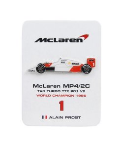 画像1: マクラーレンM4/2C A.プロスト　1986ワールドチャンピオン F1マシンピンズコレクション