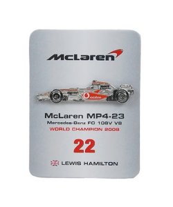 画像1: マクラーレン メルセデス M4/23 L.ハミルトン　2008ワールドチャンピオン F1マシンピンズコレクション
