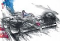 墨ぐらんぷりコレクションシリーズNo2 WILLIAMS FW11 (垂井ひろし氏作）