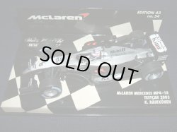 画像1: セカンドハンド品●PMA1/43 McLAREN MERCEDES MP4/18 TESTCAR 2003 (K.ライコネン）