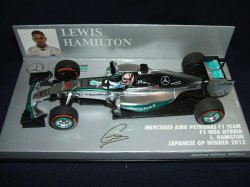 画像1: 新品正規入荷品●PMA1/43 MERCEDES AMG PETRONAS W06 WINNER JAPANESE GP 2015 (L.ハミルトン）