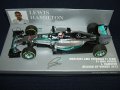 新品正規入荷品●PMA1/43 MERCEDES AMG W06 WINNER BELGIAN GP 2015 (L.ハミルトン） #44