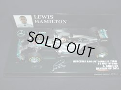 画像1: 新品正規入荷品●PMA1/43 MERCEDES AMG PETRONAS W07 BAHRAIN GP 2016 (L.ハミルトン）
