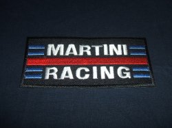 画像1: MARTINI RACING  ロゴ ワッペン 