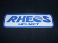 RHEOS HELMET 純正ワッペン (ウレタン製）