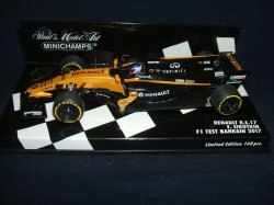 画像1: 新品正規入荷品●PMA1/43 RENAULT R.S.17 F1 TEST BAHRAIN 2017 (S.シロトキン）