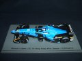 50％OFF●新品正規入荷品●SPARK 1/43 FORMULA Eシリーズ RENAULT E.DAMAS Z.E.16  HONG KONG EPRIX SEASON 3 (2016-2017) N.プロスト  #8