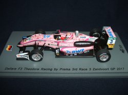 画像1: 新品正規入荷品●SPARK 1/43 DALLARA F3 THEODORE RACING by PREMA 3rd RACE 3 ZANDVOORT GP 2017 (M.GUNTHER) #3