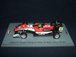 画像1: 緊急並行輸入品●SPARK 1/43 DALLARA F3 THEODORE RACING by PREMA 3rd Race2 MONZA GP 2017  (ミック・シューマッハ） #25