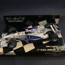 画像1: セカンドハンド品●PMA1/43 BMW SAUBER F1.06  3rd PLACE HUNGARY GP 2006 (N.ハイドフェルド） #16