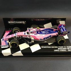 画像1: 新品正規入荷品●PMA1/43 SPORTPESA RACING POINT F1 MERCEDES RP19 (L.ストロール）