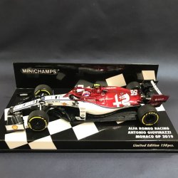 画像1: 新品正規入荷品●PMA1/43 ALFA ROMEO RACING C38 MONACO GP 2019 (A.ジョヴィナッツィ）