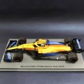 新品正規入荷品●SPARK1/43 McLAREN MCL 35 BARCELONA TEST 2020 (L.ノリス) #4 ※専用デカール付