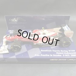 画像1: セカンドハンド品●鈴鹿別注●PMA1/43 PANASONIC TOYOTA TF109 FREE PRACTICE in SUZUKA 2009 (小林可夢偉） #10