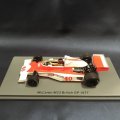 新品正規入荷品●SPARK1/43 McLAREN M23 BRITISH GP 1977 (G.ヴィルヌーブ) #40