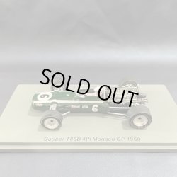 画像1: シグナス特別価格●新品正規入荷品●SPARK1/43 COOPER T86B 4th MONACO GP 1968 (L.SCARFIOTTI) #6