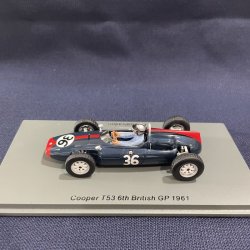 画像1: シグナス特別価格●新品正規入荷品●SPARK1/43 COOPER T53 6th BRITISH GP 1961 (R.SALVADON) #36