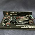 新品正規入荷品●PMA1/43 MERCEDES-AMG PETRONAS W11 SAKHIR GP 2020 (G.ラッセル）