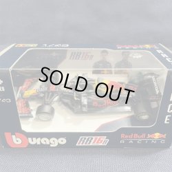 画像1: 再入荷●新品正規入荷品●burago1/43 RED BULL HONDA RB16B 2021(M.フェルスタッペン）#33