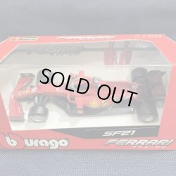 画像1:  新品正規入荷品●burago1/43 FERRARI SF21 (C.ルクレール）2021 #16