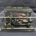 新品正規入荷品●burago1/43 MERCEDES AMG W12 (V.ボッタス）2021 #77ドライバーフィギュア付