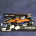 新品正規入荷品●PMA1/43 McLAREN MCL35M BAHRAIN GP 2021 (L.ノリス）#4