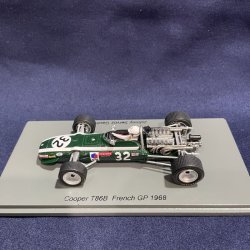 画像1: シグナス特別価格●新品正規荷品●SPARK1/43 COOPER T86B FRENCH GP 1968 (J.S.GAVIN) #32