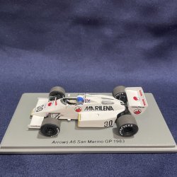 画像1: シグナス特別価格●新品正規荷品●SPARK1/43 ARROWS A6 SAN MARINO GP 1983 (C.SERRA) #30