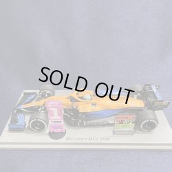 画像1: 新品正規荷品●SPARK1/43 Mclaren MCL35M WINNER ITALIAN GP 2021 (D.リカルド) #3