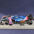 新品正規荷品●SPARK1/43 ALPINE A521 3rd QATAR GP 2021(F.アロンソ）#14