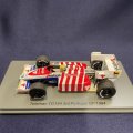 新品正規荷品●SPARK1/43 TOLEMAN TG184  3rd PORTUGAL GP 1984 (A.セナ）#19