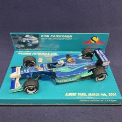 画像1: セカンドハンド品●PMA1/43 SAUBER PETRONAS C20 1st POINT (K.ライコネン）