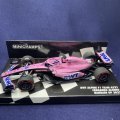 新品正規荷品●PMA1/43 BWT AIPINE A522 BAHRAIN GP 2022 (F.アロンソ）#14