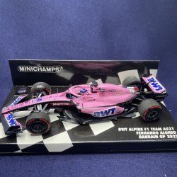 画像1: 新品正規荷品●PMA1/43 BWT AIPINE A522 BAHRAIN GP 2022 (F.アロンソ）#14