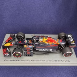 画像1: 新品正規荷品●SPARK1/43 RED BULL RB18 WINNER SAUDI ARABIAN GP 2022 (M.フェルスタッペン）#1