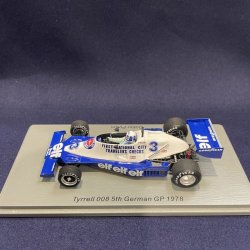 画像1: 新品正規荷品●SPARK1/43 TYRRELL 008 5th GERMAN GP 1978 (D.PIRONI) #3