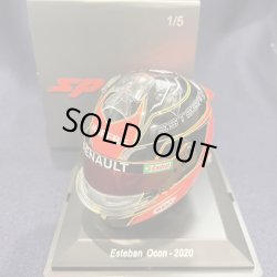 画像1: 新品正規入荷品●SPARK製 1/5 (E.オコン）ミニチュアヘルメット 2020